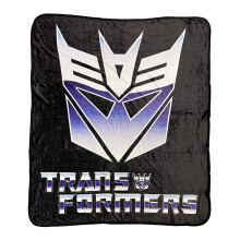 Transformers Hasbro Σημάδι Decepticon 80's Κινούμενα Σχέδια Εκτυπωμένο Μαξιλάρι Ρίψης