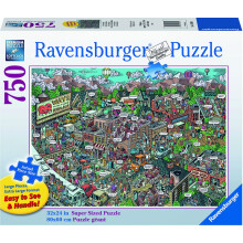 Ravensburger Acts of Kindness Jigsaw Puzzle | 750 stora formatstycken | Unik SoftClick -teknik | Vibrerande bländfria bilder | Stor gåva för barn