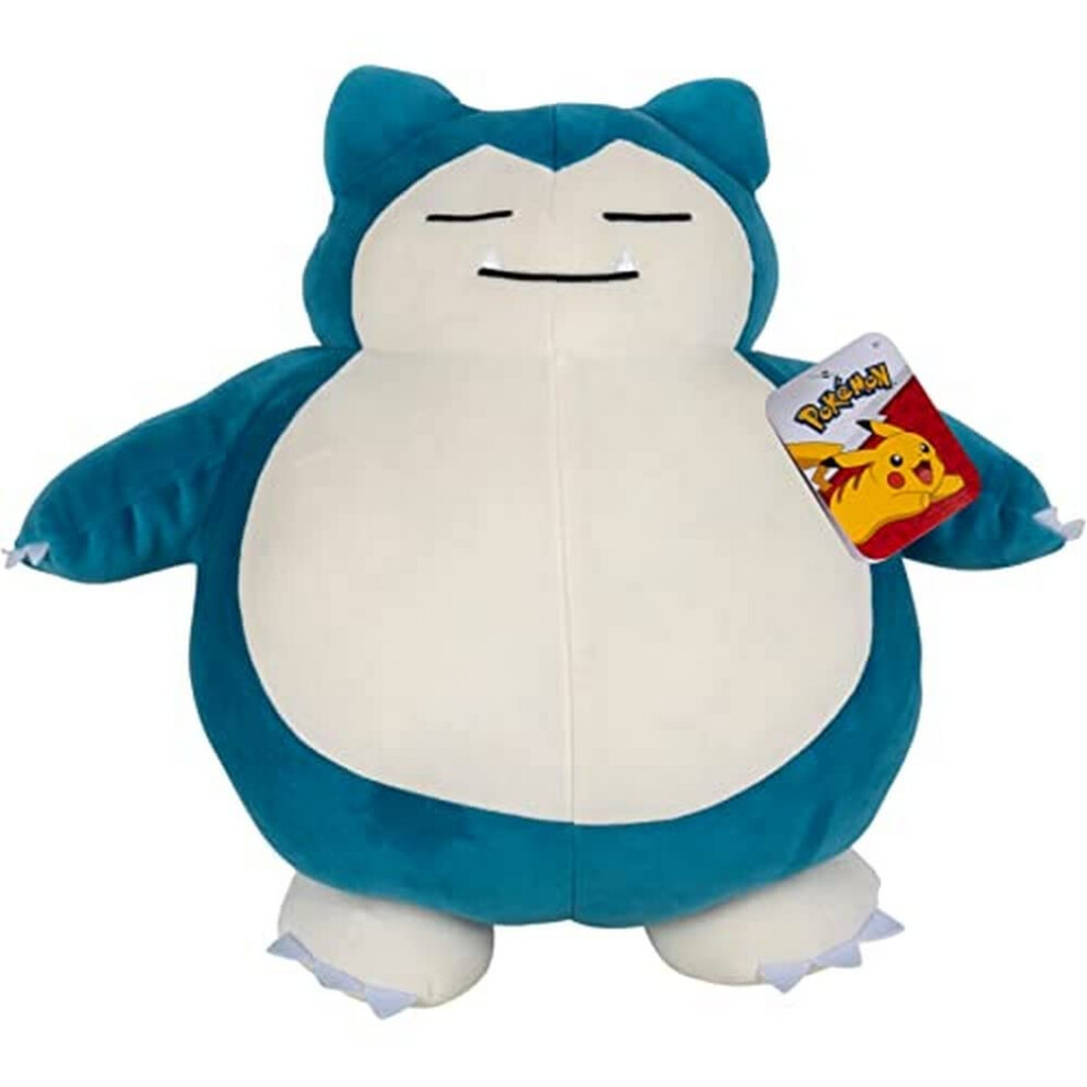 Pokémon Pok?Mon 18? Plush Sleeping Snorlax - Cuddly Must Have Fans- Plush For Traveling Car Rides Nap Time And Play Time