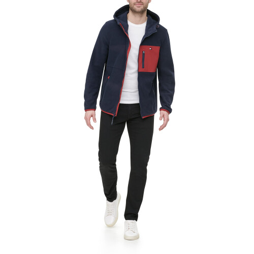 Tommy Hilfiger Tommy Hilfiger Herr Hooded Performance Fleece Jacka 1