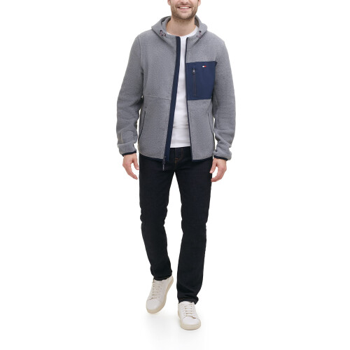 Tommy Hilfiger Tommy Hilfiger Herr Huva Prestanda Fleecejacka 2