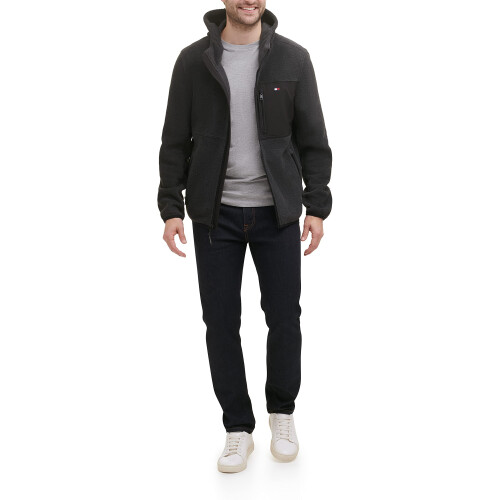 Tommy Hilfiger Tommy Hilfiger Herr Hoodie Prestandafleecejacka 2