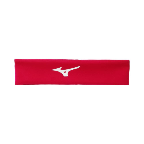 Mizuno Mizuno Player Stirnband, Rot, Einheitsgr    e 2