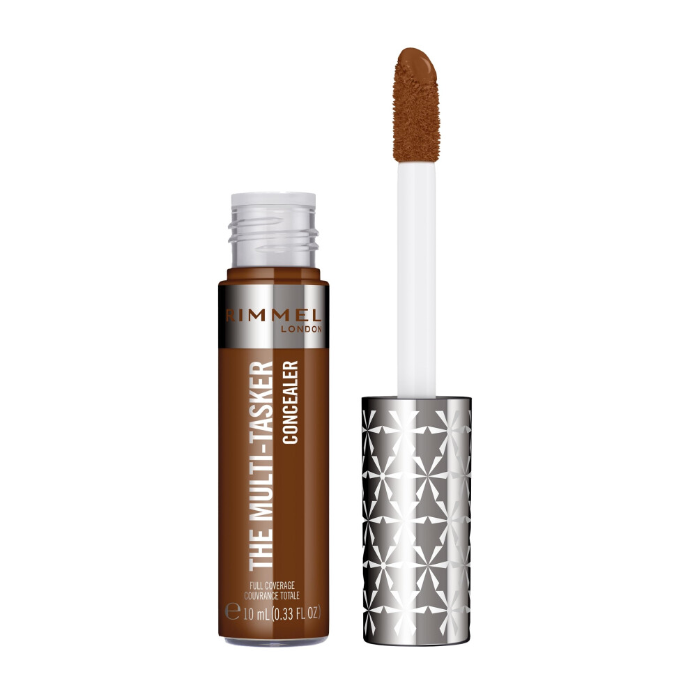 Rimmel London  Multi-Tasker Concealer  120 Tiramisu  Crease-Proof  Transfer-Proof  Waterproof  Up To 24-Hour Wear  Vegan Formula  0.33oz