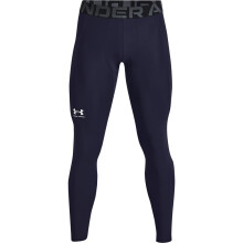 Under Armour Herr HeatGear Armour Leggings, Midnight Navy (410)/Vit, X-Large Tall