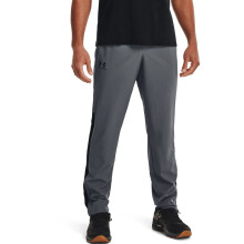 Under Armour miesten kudotut Vital-treenihousut, harmaa (012)/musta, keskipitk  , pitk