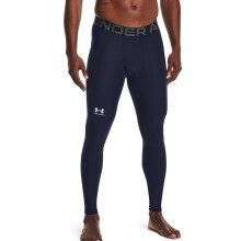 Under Armour Herrars HeatGear Armour Leggings, Midnight Navy (410)/Vit, Medium Tall