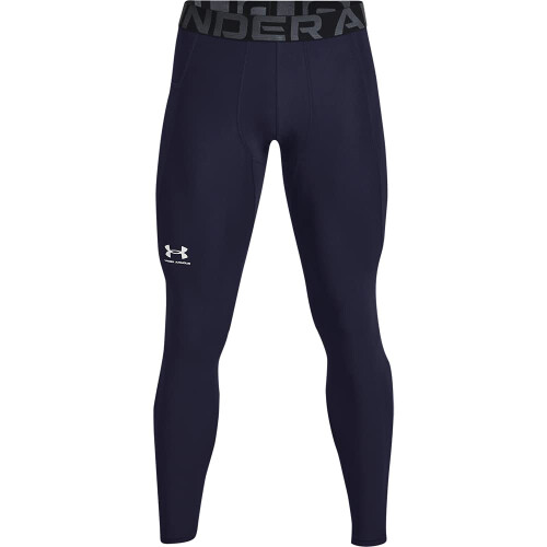 Under Armour Under Armour Ανδρικά HeatGear Armour Κολάν, Μεσονύχτιο Ναυτικό (410)/Λευκό, Large Tall