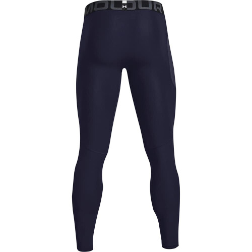 Under Armour Under Armour Ανδρικά HeatGear Armour Κολάν, Μεσονύχτιο Ναυτικό (410)/Λευκό, Large Tall 2
