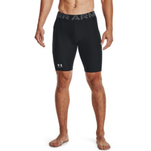 Under Armour Herrars HeatGear Långa Shorts med Fickor, Svart/Pitch Gray, X-Large Tall