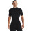 Under Armour Under Armour Ανδρική Μπλούζα HeatGear Armour Comp Mock Μαύρη (001)/Λευκή, Μεσαία 1