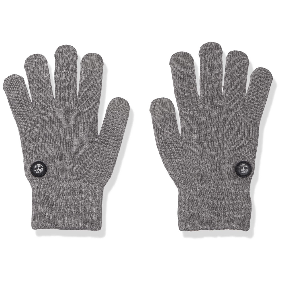 Timberland Mens With Technology Touchscreen Magic Gloves  Light Grey Heather