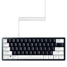 Razer PBT Keycap + Coiled Cable Upgrade Set: Hllbar Doubleshot PBT - Universell kompatibilitet - Keycap-borttagningsverktyg och stabilisatorer -