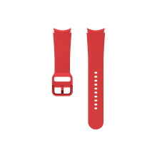 Cinturino per orologio in silicone Samsung medio/grande per Galaxy Watch 4 e Galaxy Watch 4 Classic versione americana rosso