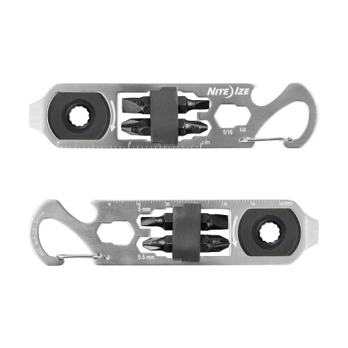 Nite Ize Nite Ize DoohicKey Ratchet Key Tool - Πολυεργαλείο με Καραμπίνερ 1