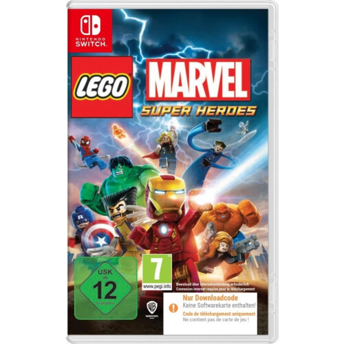 Warner Bros LEGO Marvel Super Heroes (Code in a Box) (Switch)