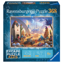 Ravensburger Escape Kids: Space Storm Strike 368 Teile Puzzle für Kinder - 13267 - Jedes Teil ist einzigartig