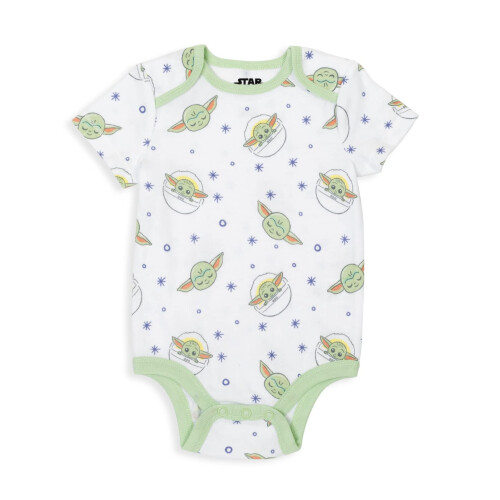 Star Wars STAR WARS Le Mandalorien Bodysuit Bébé Filles 5 Pack Multicolore 0-3 Mois 2