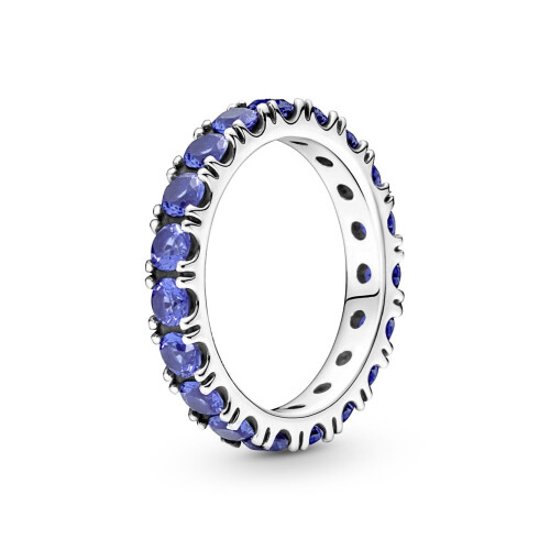 Pandora Pandora Ring 190050C02-52 Eternity Brilliant Blue