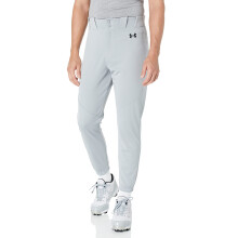 Under Armour Men's Utility Baseball Pant Closed 22, (075) Baseball Gray / / Black, Medium