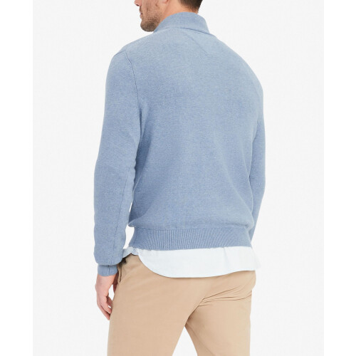 Tommy Hilfiger Felpa Tommy Hilfiger Uomo Big e Tall con Zip 1/4 e Collo Alto 1