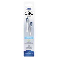 Oral-B Clic Tandenborstel Ultimate Clean Vervangende Opzetborstels Wit 2 Stuks