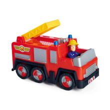 Simba 109252505 - Feuerwehrmann Sam Jupiter, Kinderversion, 7 cm gro?es Spielzeugauto, 17 cm gro?es Feuerwehrauto, geeignet ab 3 Jahren