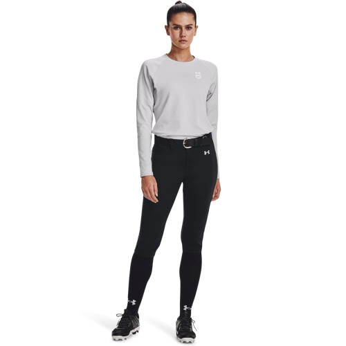 Under Armour Under Armour Γυναικεία Παντελόνια Softball Utility 22, (001) Μαύρο / Λευκό, X-Large 2