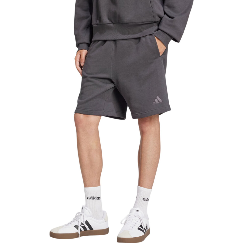 Adidas (Charcoal, L) X Zwide Mens French Terry Shorts Not,Specified