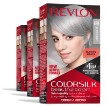 Revlon Colorsilk Kleurverf, (OUDE VERSIE) 82B Zilverblond (Verpakking van 3)