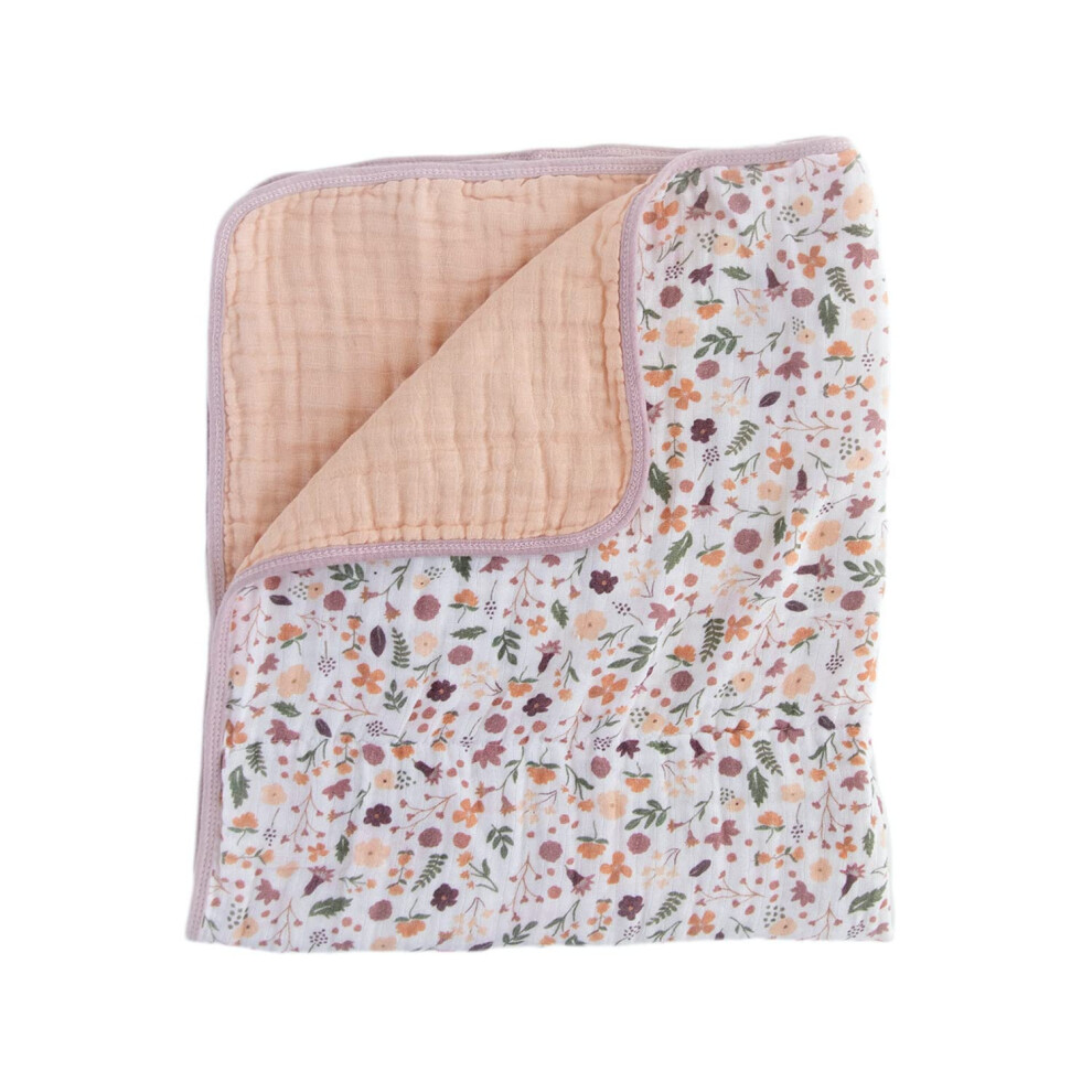 Couverture bébé RED ROVR 100 % mousseline de coton bio | Couette en mousseline multicouche | Nouveau-né et tout-petit | Douce et légère | Pousset