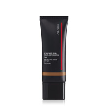 Shiseido Synchrohaut Selbstbergreifende Tint-SPF 20 Deep Tsubaki 515-Leichte Abdeckung getnte Feuchtigkeitscreme-12-Stunden-Verschlei 24-Stund