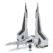 STAR WARS Micro Galaxy Squadron Bo-Katan Kryze Gauntlet Starfighter - 5-tums Starfighter Class Fartyg med 1-tums Mikrofigur