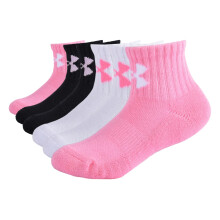 Pack de calcetines cortos para niña Under Armour, Rosa Claro, 12-24 Meses US
