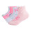 Under Armour Flickor Multipack Kvarter Socker, Rosa Hjärtan, 2-4T US 1