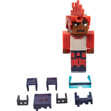 Mattel Minecraft Creator Series Wrist Spikes Figure Collectible Building Toy 3.25-inch Action Figure with Accessories Gift for Ages 6 Years & Olde