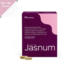 Jasnum Dzień i Noc – menopauzalne wsparcie dla kobiet: łagodzi uderzenia, poprawia sen, energię i metabolizm