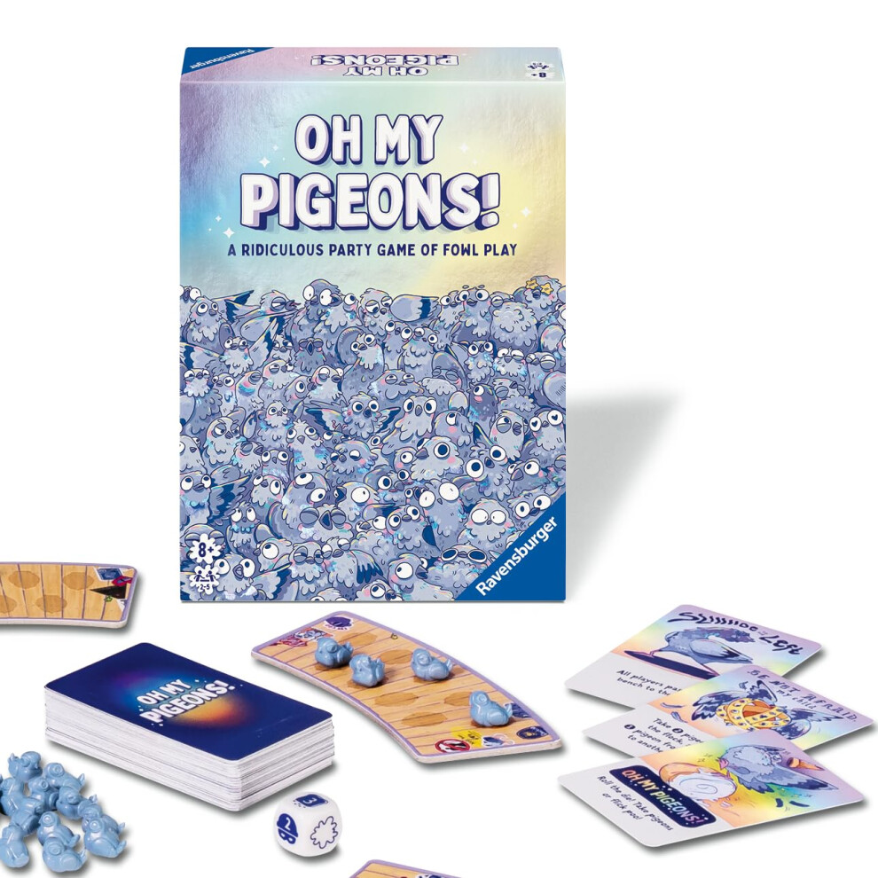 Ravensburger Oh My Pigeons! Funny Family Party Game For Ages 8 And Up | Amazon Exclusive - Jigsaw Puzzle
