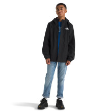 THE NORTH FACE Giacca Impermeabile Antora per Bambini, Nero/TNF Nero, Media