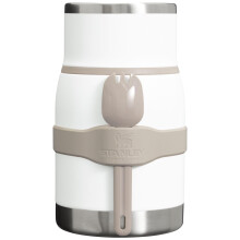 Stanley Adventure To Go Isoleret Food Jar med kop l?g og Spork - 36oz - Rustfrit st?l Isoleret madbeholder - BPA -fri og opvaskemaskine sikker