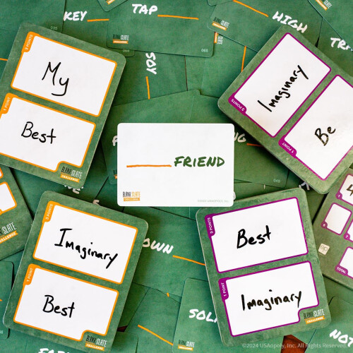 USAopoly ??????s? Blank Slate | ??as?edast??? ep?t?ap???? pa????d? ??a ??? t?? ???????e?a | ?p?t?ap???? pa????d? ??a p??t? | 2 ? 4 pa??te? | ?????e? 8+ | 20 ?e 1