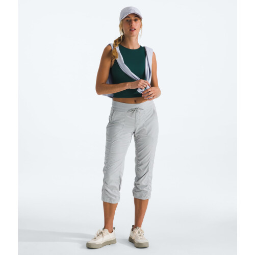 The North Face THE NORTH FACE Damernas Aphrodite 2.0 Capri, Hög Midja Grå-NPF, Large Regular 2