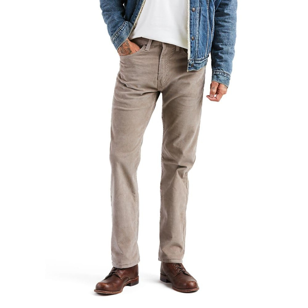 Levi's Men's 505 Regular Fit Jeans (Also Available In Big & Tall), Rinse Timberworlf (Corduroy)