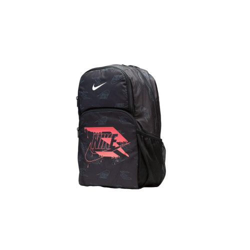 Nike Nike 3 Brand Graphic Print Backpack - Black/Red - One Size (30L) 2