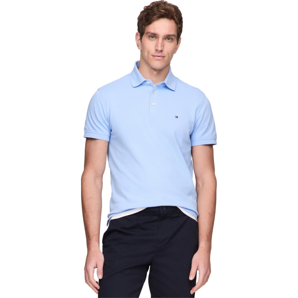 Tommy Hilfiger Men's 1985 Slim Short Sleeve Polo