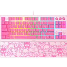 Razer Ornata V3 TKL Gaming Keyboard: Low-Profile Keys - Mecha-Membrane Switches - UV-Coated Keycaps - Backlit Media Keys - 8-Zone RGB Lighting - Magne