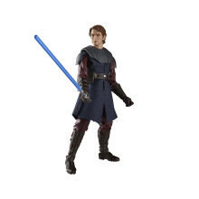 Estátua de coleção Anakin Skywalker - Star Wars - 15 cm - Articulações premium - Sabre de luz incluído