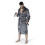 Northwest NFL Washington Commanders Silk Touch Bath Robe Large/X-Large Rollout Charcoal 2