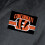 NORTHWEST NFL Cincinnati Bengals Silk Touch Bath Robe Large/X-Large Rollout Black 3
