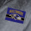 Northwest NFL Baltimore Ravens Silk Touch Bath Robe Large/X-Large Rollout Charcoal 3